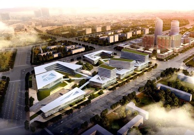 大庆高新技术产业开发区规划3D效果图